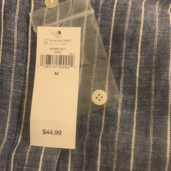 Brand New pinstriped romper - Picture 4 of 4